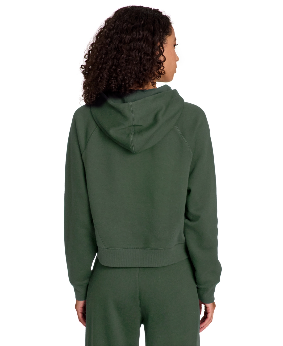 Reebok Women's Kangaroo Pocket Hoodie In Green