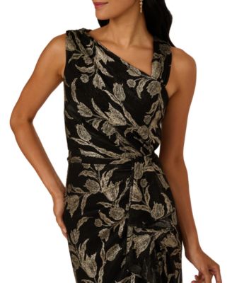 Women's Crinkle Sleeveless Gown
