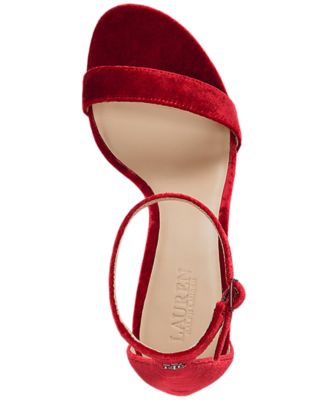 Women's Allie Ankle-Strap Mid-Heel Dress Sandals