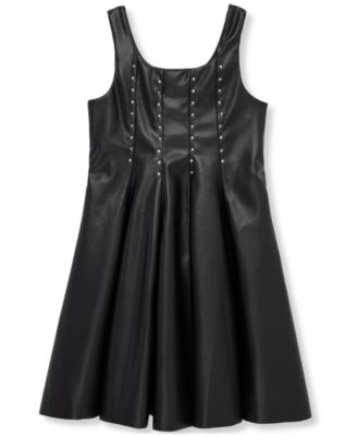 Girls' 7-16 Studded Sleeveless Dress