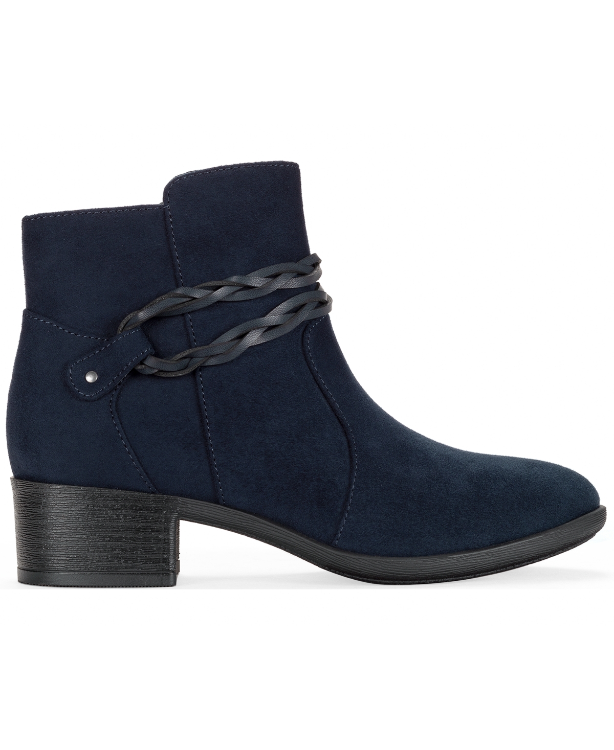 Style & Co Women's Rubyyy Belt Block Heel Booties, Macy's Exclusive In Multi