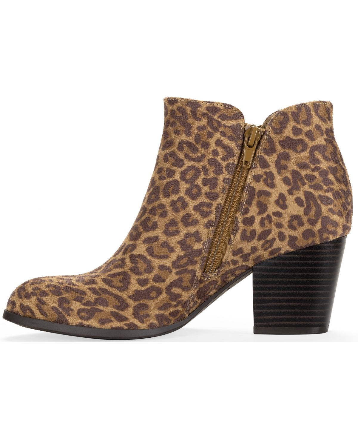 Style & Co Women's Masrinaa Ankle Booties, Created For Macy's In Animal Print