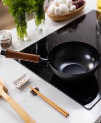 Ceramic Carbon Steel 9.5" Stir Fry Pan