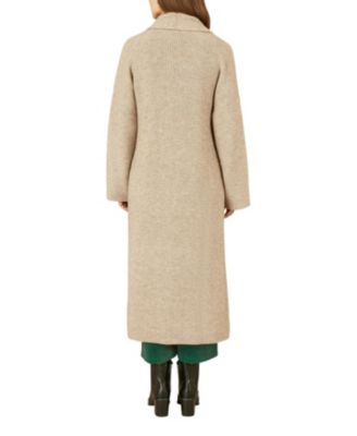 Knitted Maxi Cardigan With Pockets