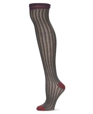 Women's Chic Slant Wool Blend Over The Knee Warm Sock