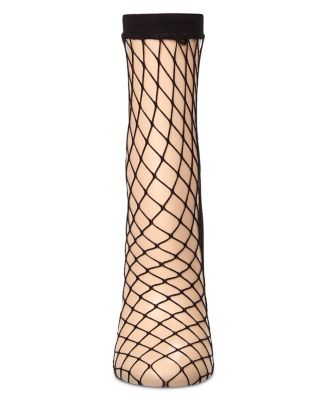 Women's Nothing But Net Fishnet Anklet Socks