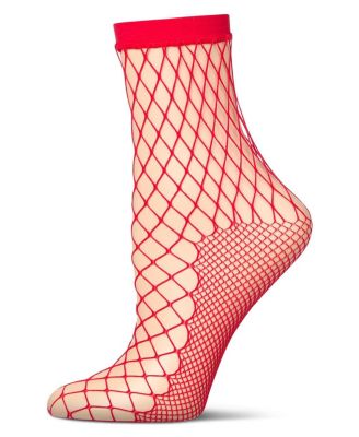 Women's Nothing But Net Fishnet Anklet Socks