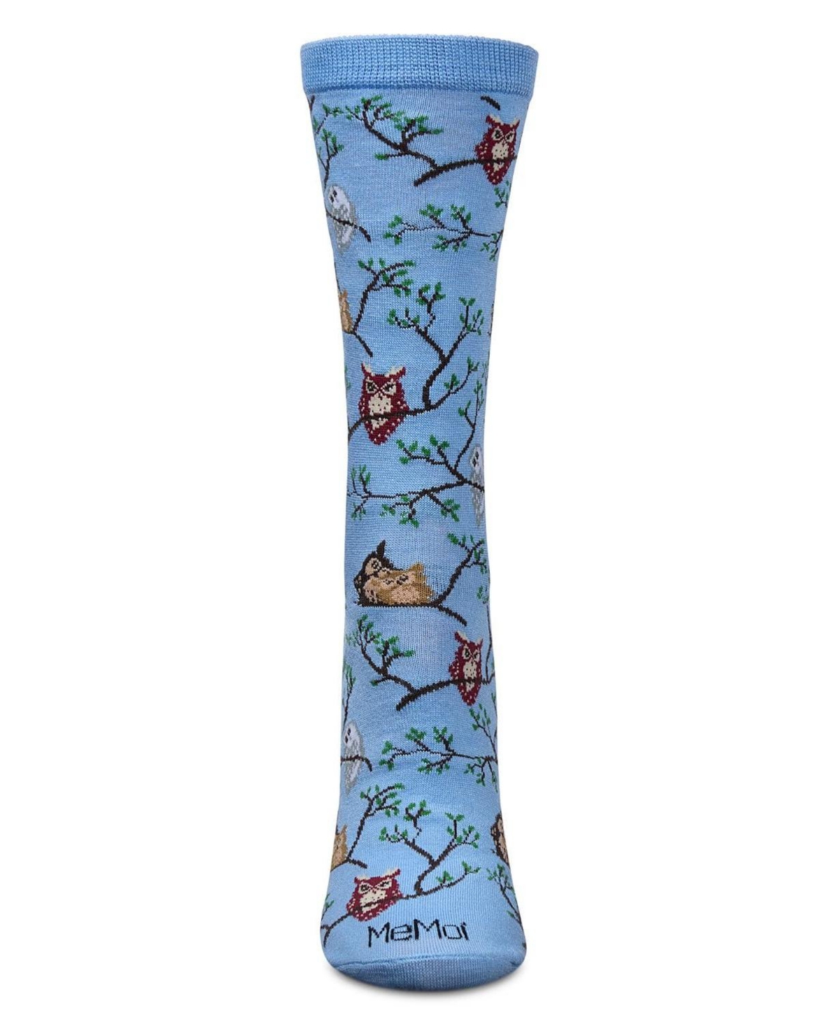 MeMoi Women's Owls Crew Socks