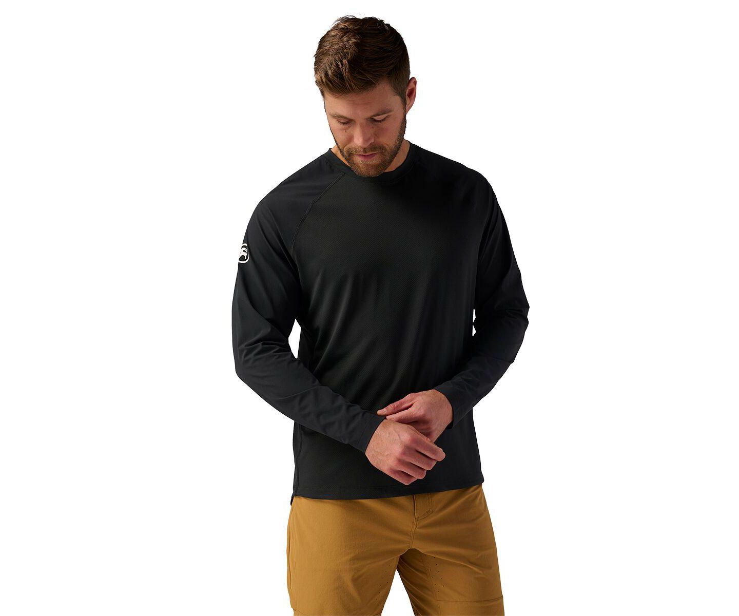Backcountry Men's BGA Empire Long-Sleeve Jersey Mountain Bike Jerseys Long Sleeve, цвет: Чёрный — фото 1