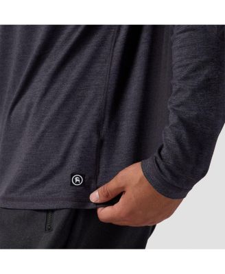 Men's Destination Long-Sleeve Crew Top Performance Shirts Long Sleeve