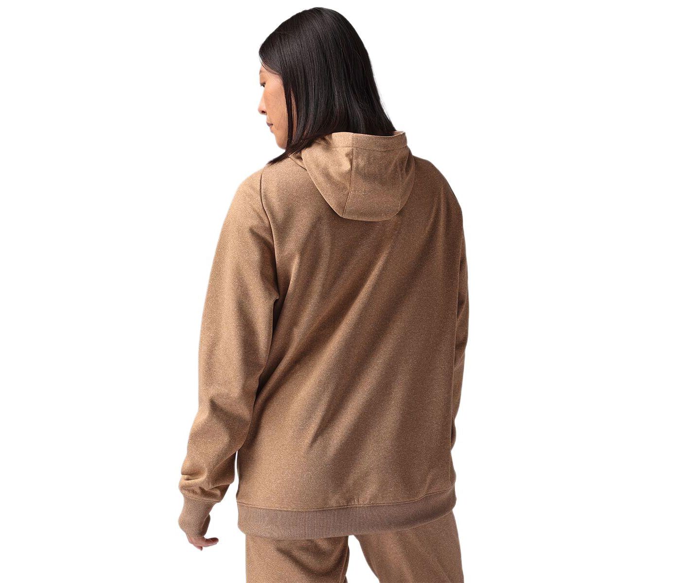 Женское худи Backcountry Meltdown Water-Resistant Pullover Fleece, цвет: Bistre — фото 2