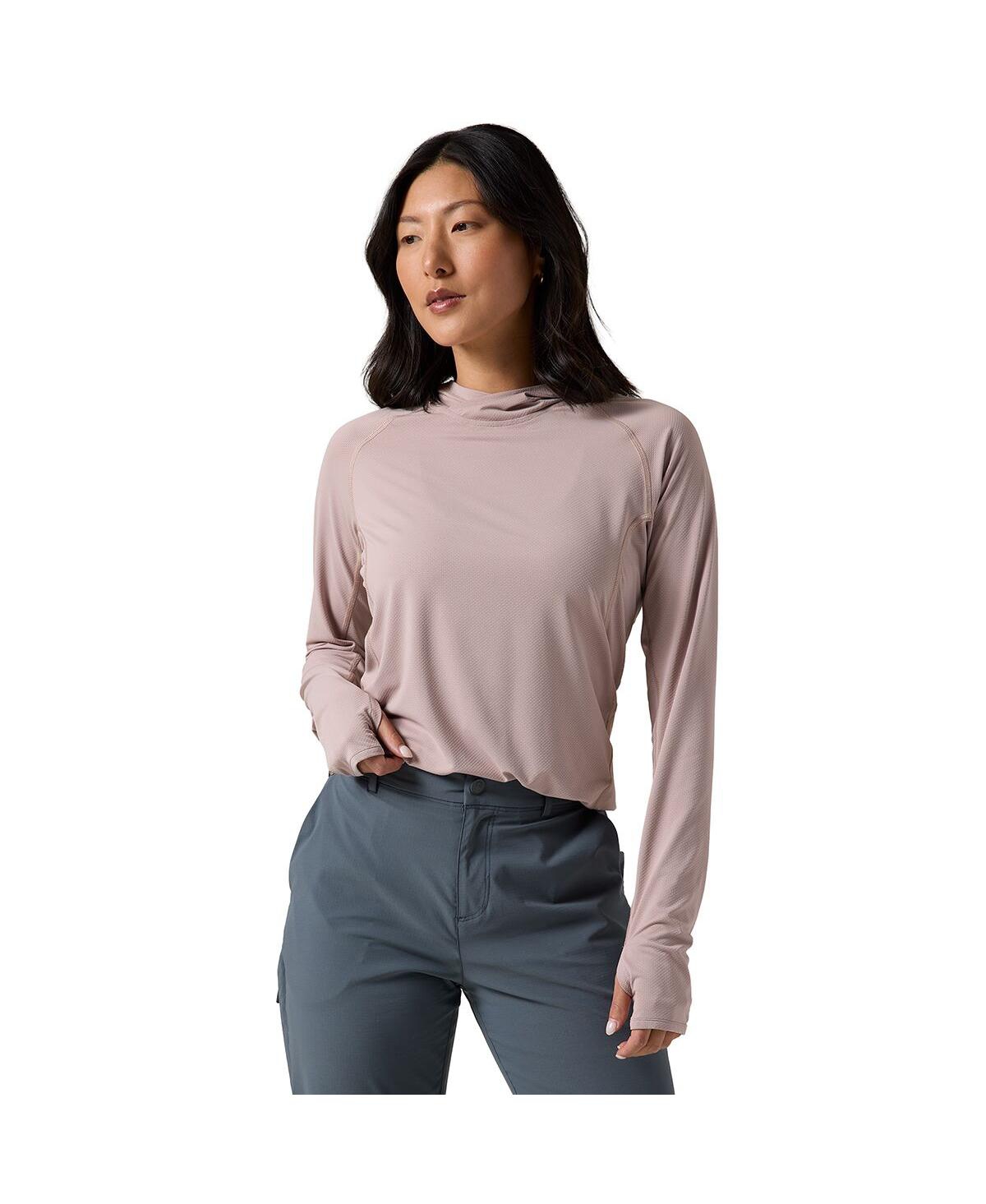 Backcountry Women's Tahoe Sun Hoodie Long Sleeve Performance Tops In Neutral
