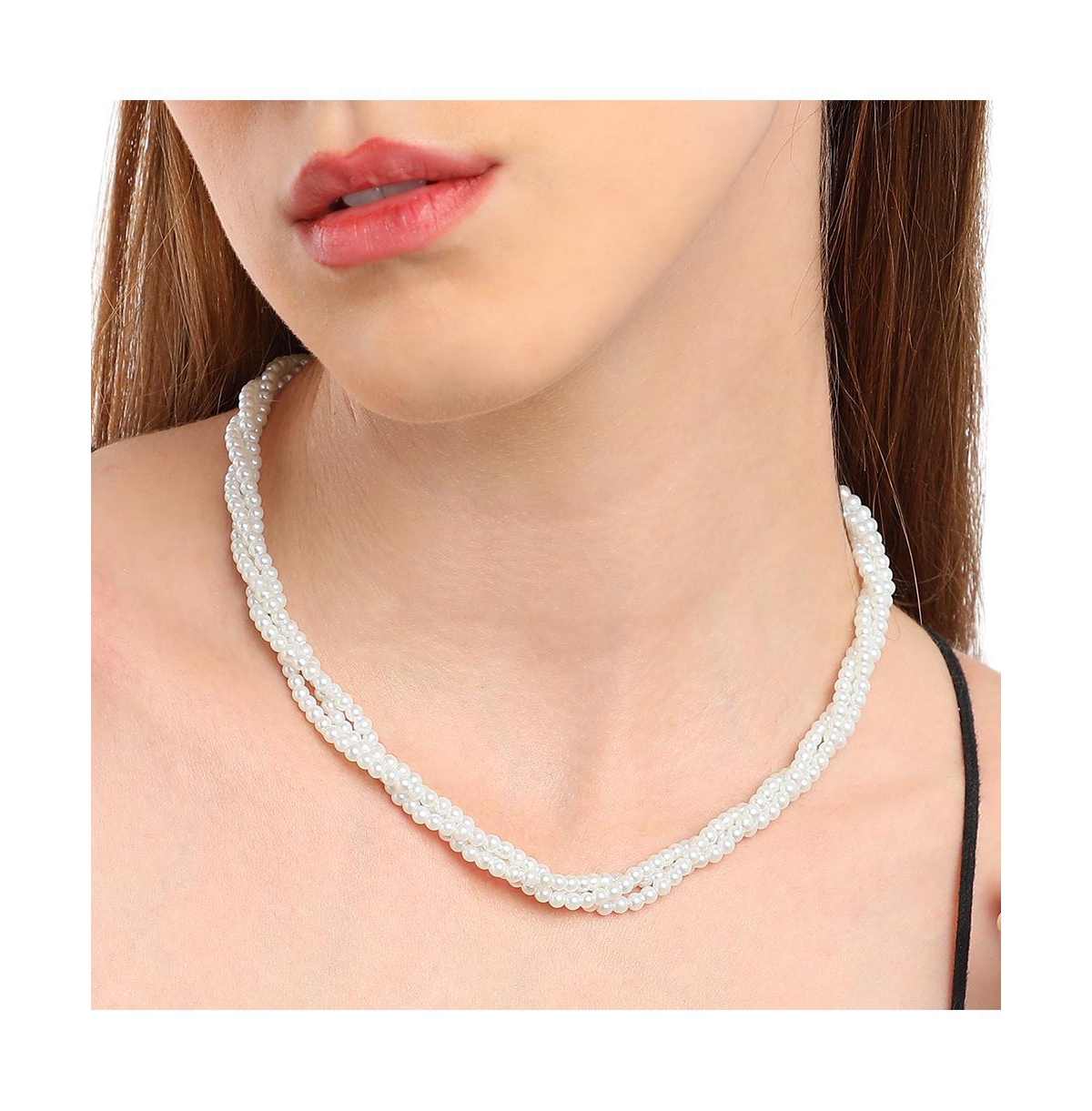 Sohi Party Pearls Choker Necklace