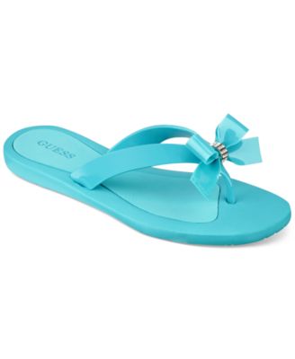 macy's guess tutu flip flops