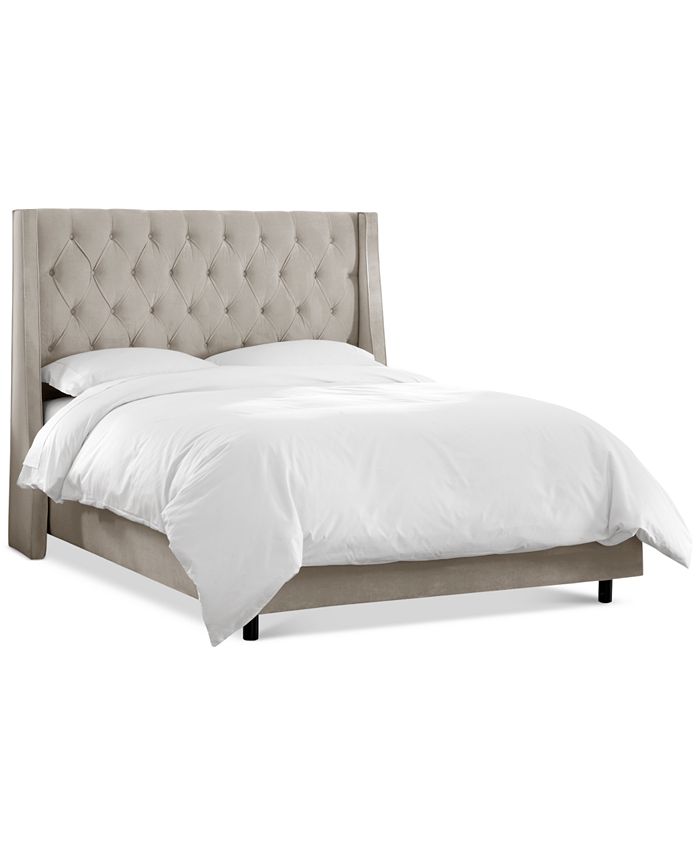 Macy s Marcone Wingback Bed Full Macy s