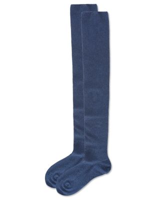 Women's Textured Tone Over The Knee Cotton Blend Warm Sock