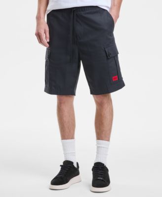 Hugo Boss - Men's Cotton Tonal-Print Pull-On Shorts