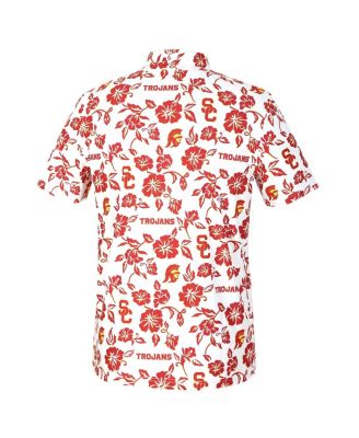 Men's White USC Trojans Pua Performance Polo Shirt