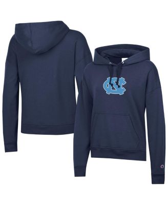 Champion - Women's Navy North Carolina Tar Heels Powerblend Fleece Hoodie