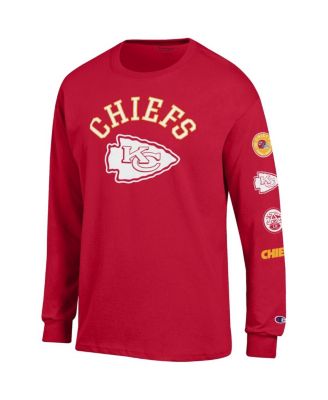 Men's Red Kansas City Chiefs Seal Long Sleeve T-Shirt