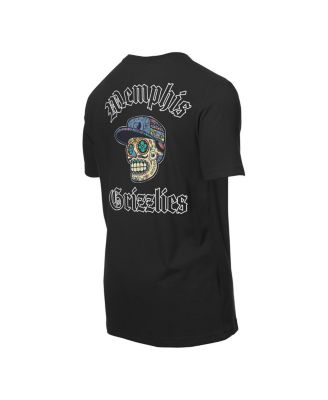 Men's Black Memphis Grizzlies Sugar Skulls T-Shirt