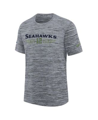 Big Boys and Girls Wolf Gray Seattle Seahawks 2025 Rivalries Collection Sideline Velocity Dri-FIT T-Shirt