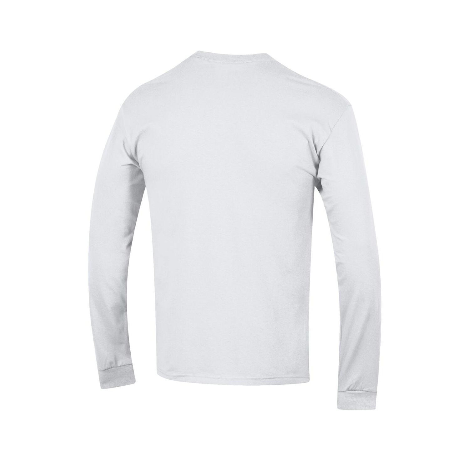 Men's Maize Michigan Wolverines Arch Over Logo 2-Hit Long Sleeve T-Shirt