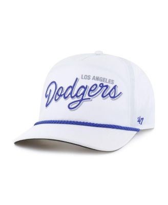 '47 Brand - Men's White Los Angeles Dodgers Brrr Fairway Hitch Adjustable Hat