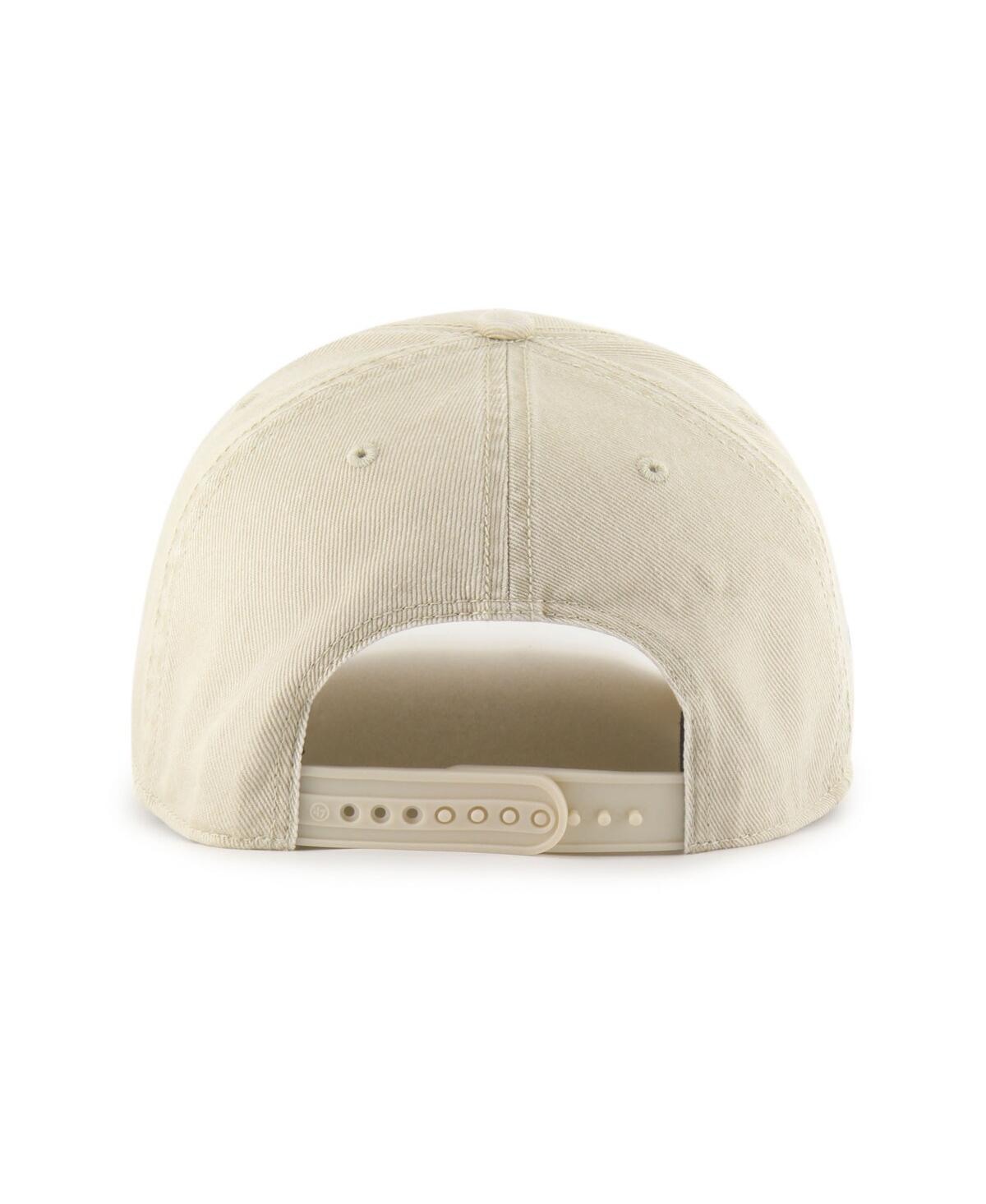 47 Brand Men's And Women's Cream Byu Cougars Outdoorsmen Cairn Hitch Adjustable Hat In Neutral