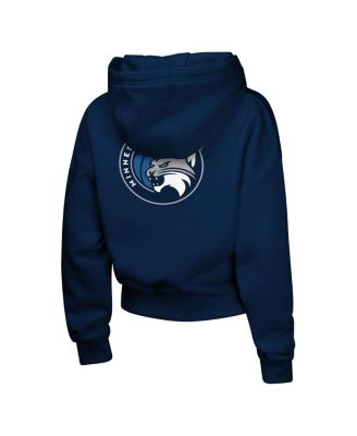 Big Girls Navy Minnesota Lynx Closer Pullover Hoodie
