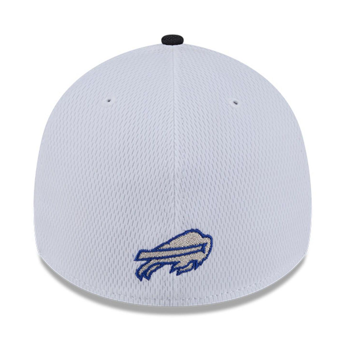 Мужские головные уборы New Era White Buffalo Bills 2025 Rivalries Collection Fan Pack 39THIRTY Flex Hat — фото 2