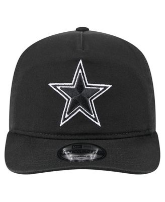 Men's Black/White Dallas Cowboys 19TWENTY Adjustable Hat