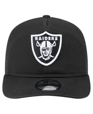 Men's Black/White Las Vegas Raiders 19TWENTY Adjustable Hat