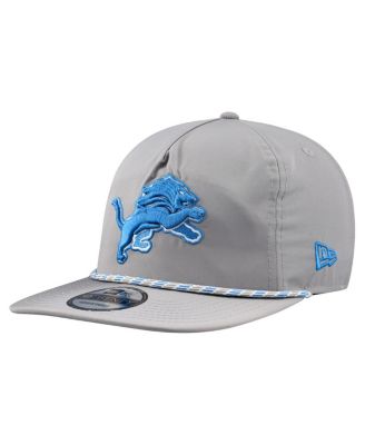 Men's Silver Detroit Lions Rope 19TWENTY Hat