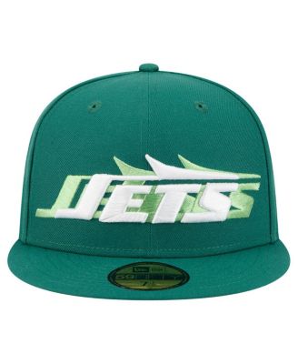Men's Green New York Jets Tri-Hit 59FIFTY Fitted Hat