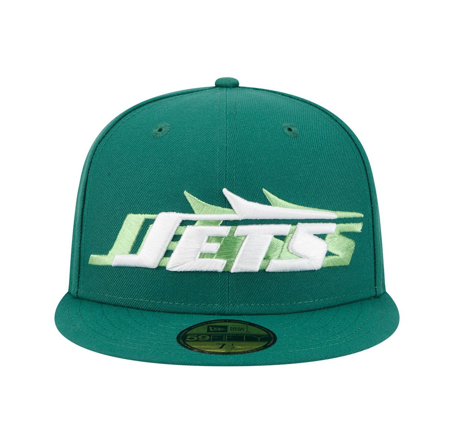 Men's Green New York Jets Tri-Hit 59FIFTY Fitted Hat
