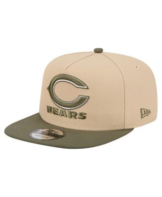 New Era - Men's Light Beige/Olive Chicago Bears Color Pack A-Frame 9FIFTY Snapback Hat