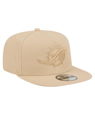 Men's Light Beige Miami Dolphins Color Pack A-Frame 9FIFTY Snapback Hat