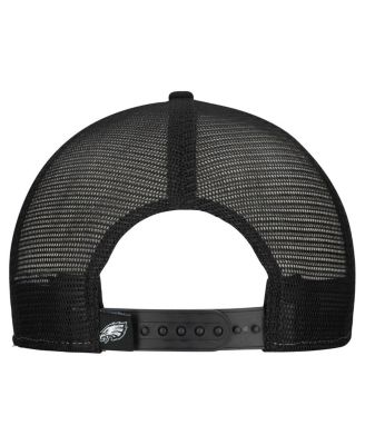 Men's Midnight Green/Black Philadelphia Eagles Outdoor Split Panel 9FIFTY Snapback Hat