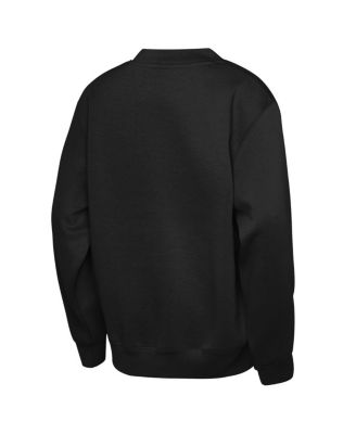 Big Boys and Girls Black Pittsburgh Steelers Place Kicker Sweatshirt