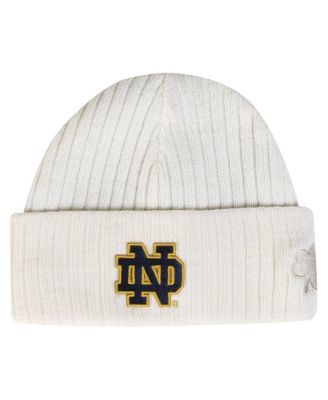 Under Armour - Men's Stone Notre Dame Fighting Irish Sideline Halftime Shallow Cuffed Knit Hat