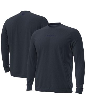 Under Armour - Men's Navy Notre Dame Fighting Irish Sideline Meridian Cold Weather Sweatshirt