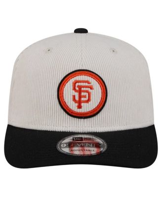 Men's Cream/Black San Francisco Giants Loyal 9SEVENTY Adjustable Hat