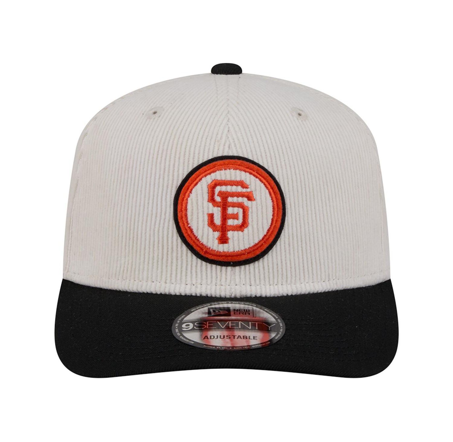 Men's Cream/Black San Francisco Giants Loyal 9SEVENTY Adjustable Hat