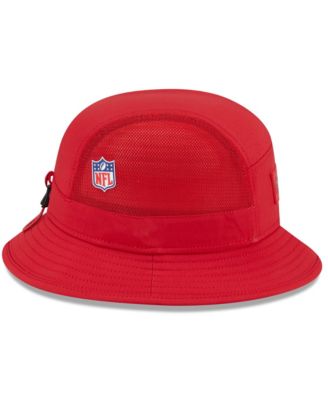 Men's Scarlet San Francisco 49ers 2025 Sideline Bucket Hat