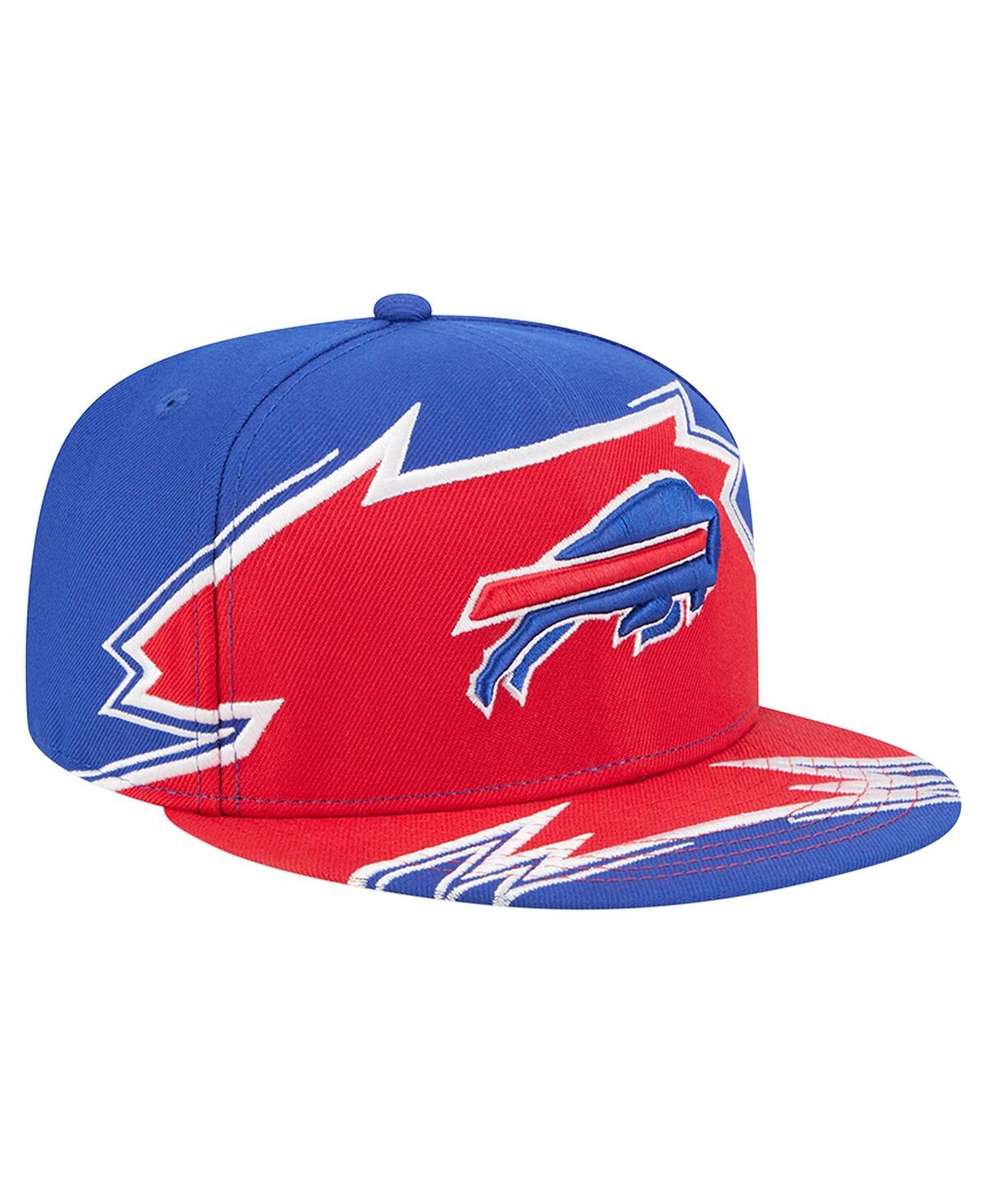 New Era Men's Royal/red Buffalo Bills Break 59fifty Fitted Hat In Red