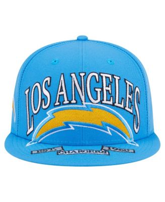 Men's Powder Blue Los Angeles Chargers Oversized 59FIFTY Fitted Hat