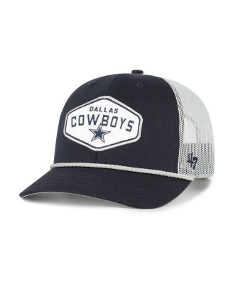 '47 Brand - Big Boys and Girls Navy Dallas Cowboys Ace Out Rope Trucker Adjustable Hat