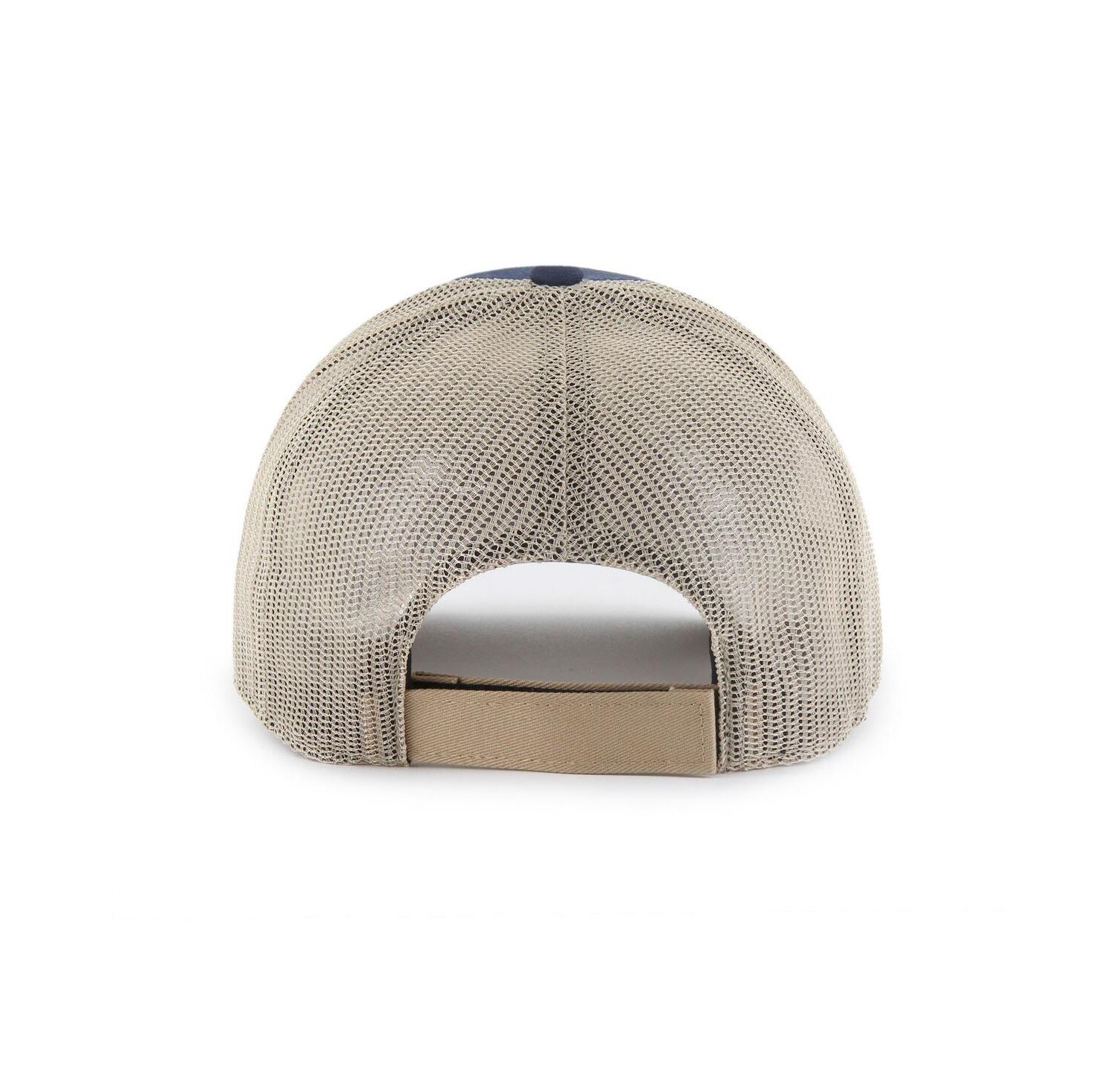 Men's Navy/Natural Dallas Cowboys Arid Adjustable Trucker Hat