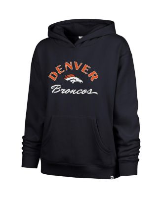 Women's&nbsp;Navy Denver Broncos Whirlwind Naomi Pullover Hoodie